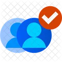 Verify Account Check User Verify Profile Icon