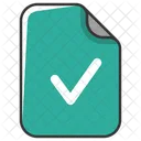 Verify Approve Data Icon