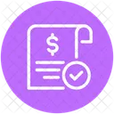 Bill Receipt Payment Icon