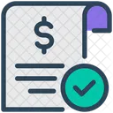 Bill Receipt Payment Icon