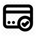 Verify Credit Card Icon