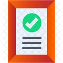 Verify Document  Icon