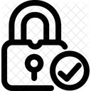 Verify Lock Security Verification Icon