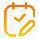 Notes Edit Check Icon