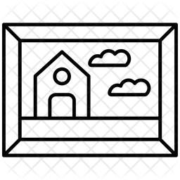 Gemälde verkaufen  Symbol