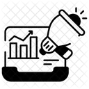 Verkaufsmarketing  Symbol