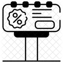 Verkaufsplakat  Symbol