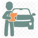 Verkaufer Verkaufer Vertrieb Symbol
