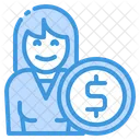 Avatar Dollar Madchen Symbol