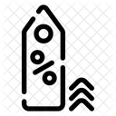 Verkaufsforderer Wachstum Marketing Symbol