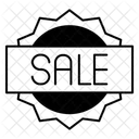 Verkauf Abzeichen Etikett Verkauf Symbol