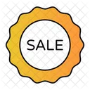 Verkaufsabzeichen Rabatt Shop Symbol