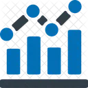 Verkaufsanalyse Diagramm Statistik Symbol