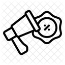 Verkaufsförderung  Symbol