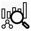 Verkehrsanalyse Trendanalyse Datenanalyse Symbol