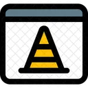 Verkehrskegel  Symbol