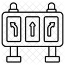Zeichen Richtung Post Symbol