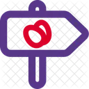 Strassenschild Ei Symbol