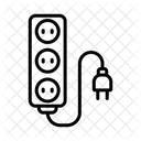 Verlangerungskabel Netzteil Stromverlangerung Symbol