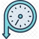 Verlangsamen  Symbol