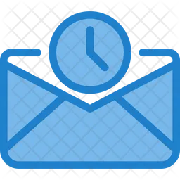 Verlauf E-Mail  Symbol