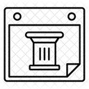 Verlaufsdatum Symbol