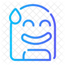 Verlegen Emoji Smileys Symbol