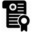 Verleihungsurkunde  Symbol