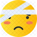 Verletzt Smiley Avatar Symbol