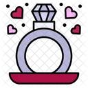 Ring Verlobung Diamantring Symbol