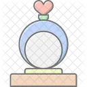 Verlobung Ring Hochzeit Icon