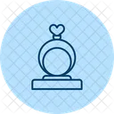 Verlobung Ring Hochzeit Icon