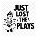 Verlorene Spiele Niederlage Sarkastisch Symbol