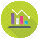 Verlust Diagramm Finanziell Symbol