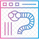 Minhocas Composto Dispositivo Ícone