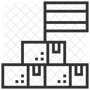 Verpackung Versand Service Symbol