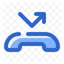 Verpasster Anruf Anruf Support Symbol