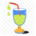 Verre A Cocktail Verre A Mocktail Boisson Rafraichissante Icône