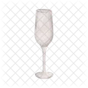 Verre de champagne  Icône