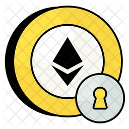 Serrure Ethereum  Icône