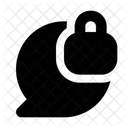 Lock Chat Bulle Chat Securise Chat Securise Icon