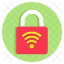 Serrure Wifi Cadenas Wifi Securite Wifi Icon