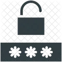 Verrouille Mot De Passe Numerique Icône