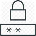 Verrouille Mot De Passe Numerique Icône