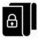 Verrouiller Document Protege Fichier Securise Icon