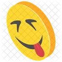 Verrückter Smiley  Symbol