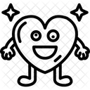 Verrücktes Herz  Symbol