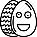 Verrücktes Osterei  Symbol
