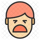 Verry Sad Emotion Face Icon