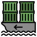 Import Versand Fracht Container Logistik Icon